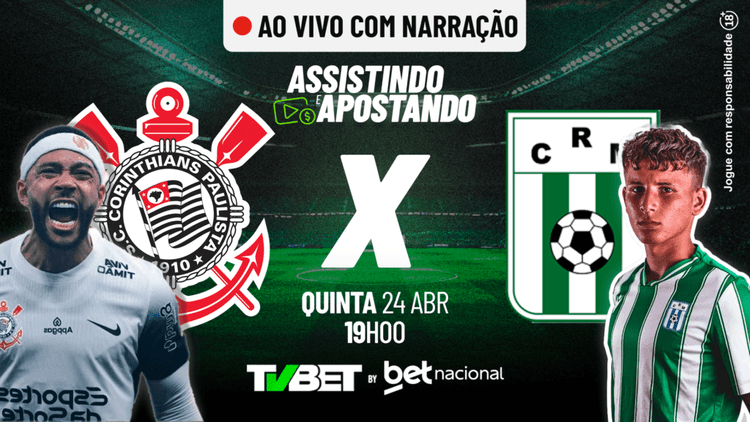 Corinthians x Racing-URU AO VIVO &#8211; Sul-Americana 2025