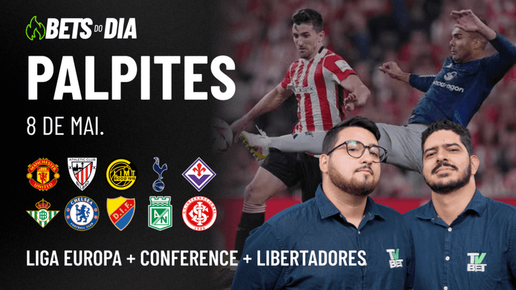 Apostas Imperdíveis: Análises + Palpites para os jogos desta quinta-feira (08/05)