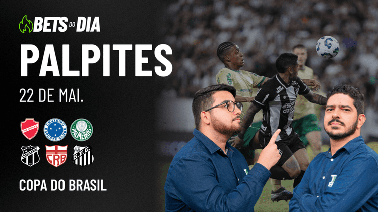 Apostas Imperdíveis: Análises + Palpites para os jogos desta quinta-feira (22/05)