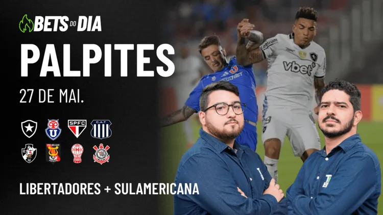 Apostas Imperdíveis: Análises + Palpites para os jogos desta terça-feira (27/05)
