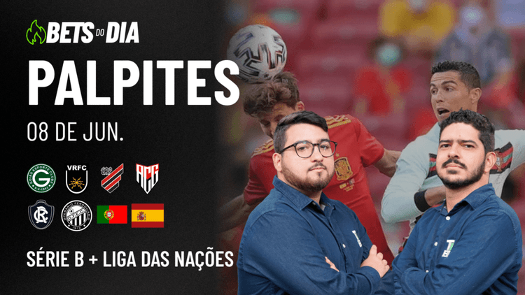 Apostas Imperdíveis: Análises + Palpites para os jogos deste domingo (08/06)