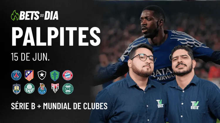 Apostas Imperdíveis: Análises + Palpites para os jogos deste domingo (15/06)