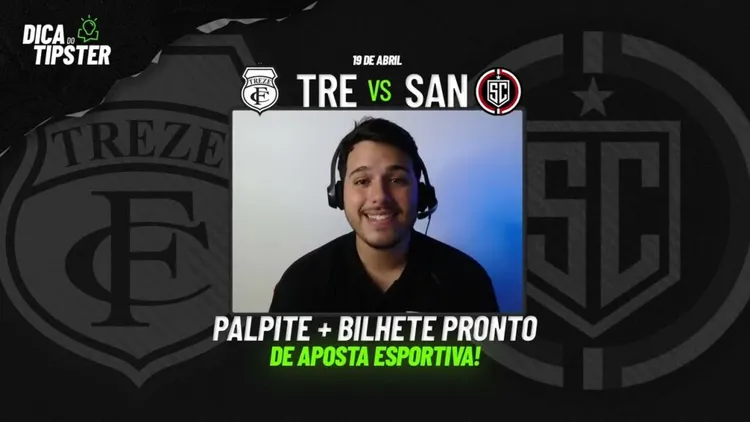 Treze x Santa Cruz-RN: Análise + Dica de Aposta