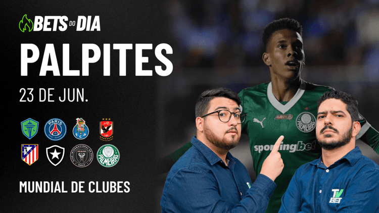 Apostas Imperdíveis: Análises + Palpites para os jogos desta segunda-feira (23/06)