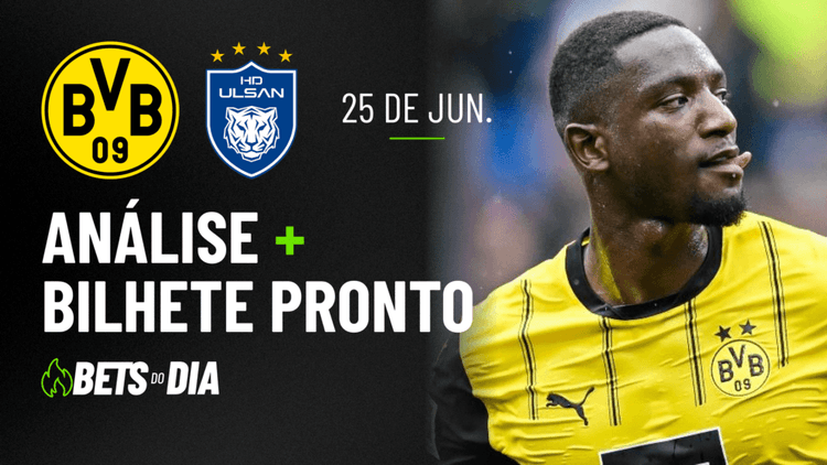 Destaque de Aposta para Borussia Dortmund x Ulsan