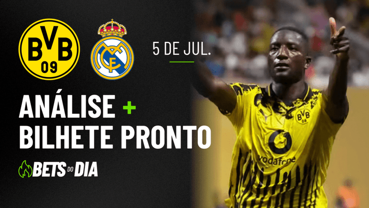 Borussia Dortmund x Real Madrid: Análise Completa + Palpite de Aposta