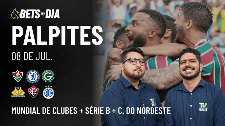 Apostas Imperdíveis: Análises + Palpites para os jogos desta terça-feira (08/07)