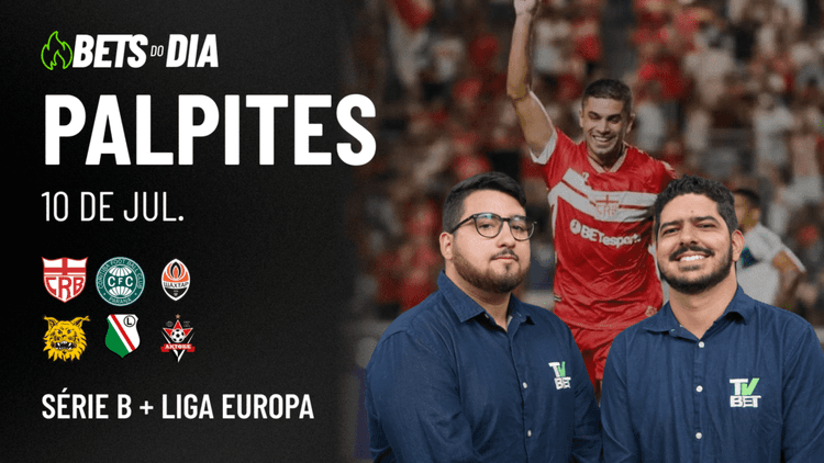 Apostas Imperdíveis: Análises + Palpites para os jogos desta quinta-feira (10/07)
