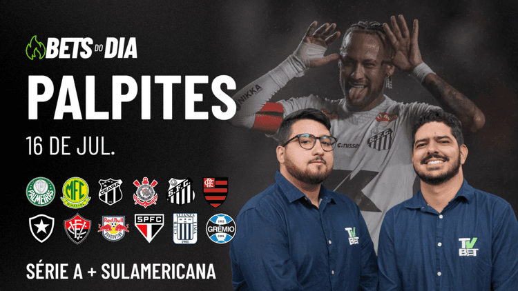 Apostas Imperdíveis: Análises + Palpites para os jogos desta quarta-feira (16/07)