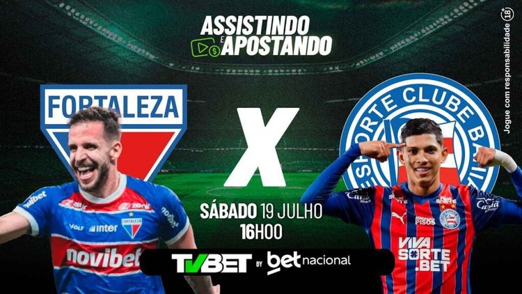 Fortaleza x Bahia AO VIVO! Série A