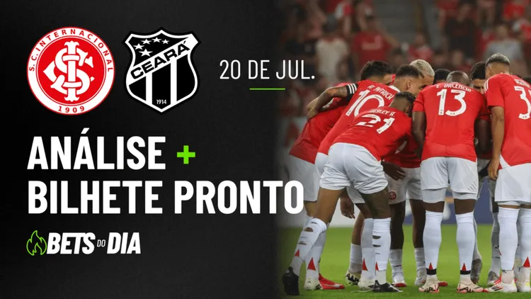 Internacional x Ceará: Análise Completa + Palpite de Aposta