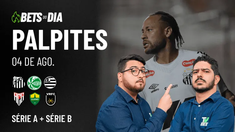 Apostas Imperdíveis: Análises + Palpites para os jogos desta segunda-feira (04/08)
