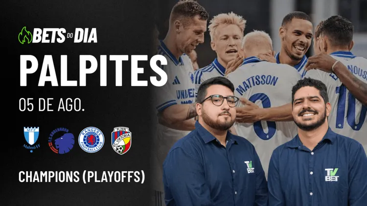 Apostas Imperdíveis: Análises + Palpites para os jogos desta terça-feira (05/08)