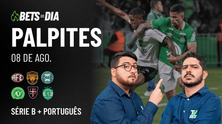 Apostas Imperdíveis: Análises + Palpites para os jogos desta sexta-feira (08/08)