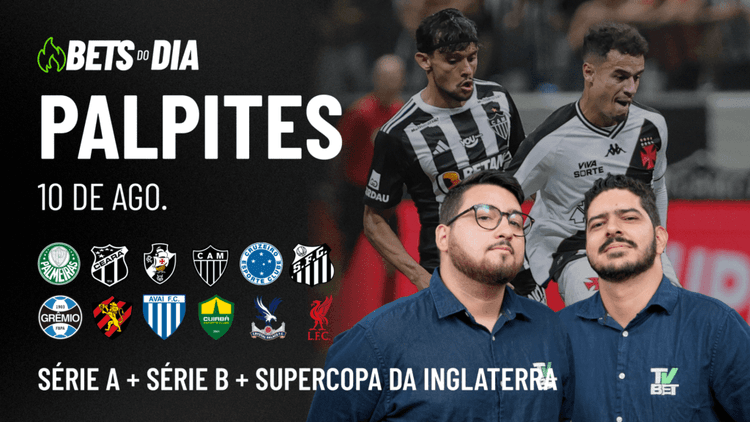 Apostas Imperdíveis: Análises + Palpites para os jogos deste domingo (11/08)