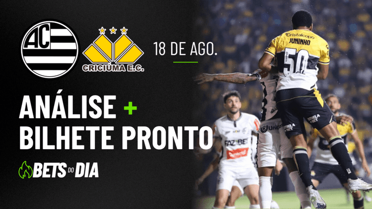 Destaque de Aposta para Athletic x Criciúma