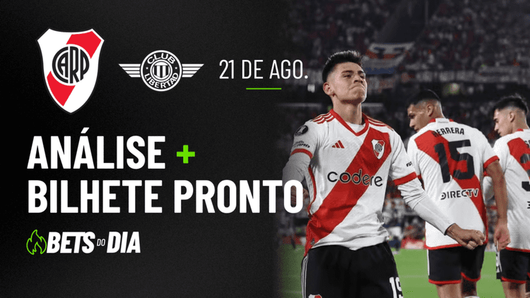 Sugestão de Aposta Essencial para River Plate x Libertad