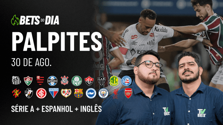 Apostas Imperdíveis: Análises + Palpites para os jogos deste domingo (31/08)