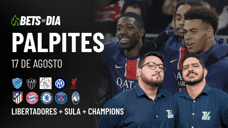 Apostas Imperdíveis: Análises + Palpites para os jogos desta quarta-feira (17/09)