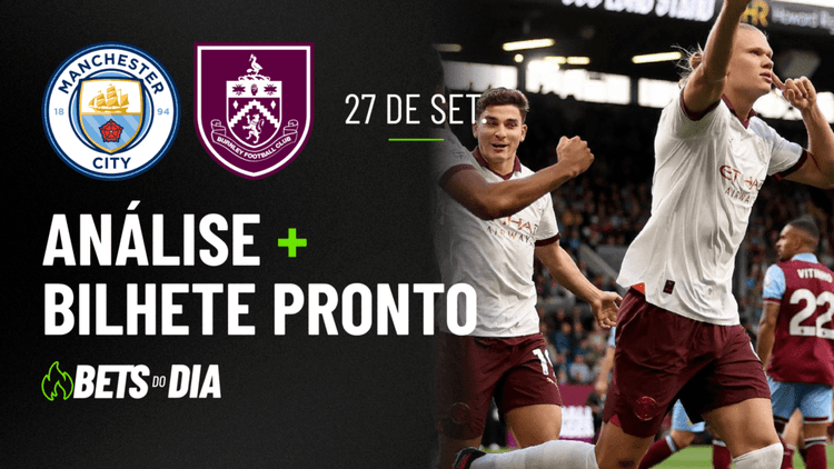 Aposta Destacada para Manchester City x Burnley