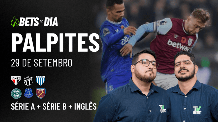 Apostas Imperdíveis: Análises + Palpites para os jogos desta segunda-feira (29/09)