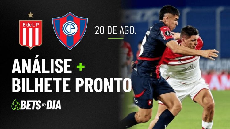 Destaque de Aposta para Estudiantes x Cerro Porteño